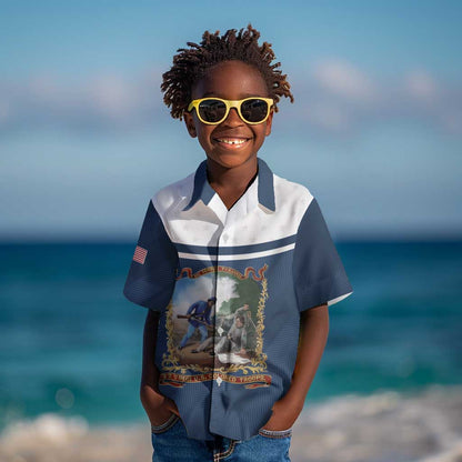 Personalized 22nd United States Colored Troops Kid Hawaiian Shirt E Pluribus Unum - African Pride