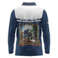 Personalized 22nd United States Colored Troops Long Sleeve Polo Shirt E Pluribus Unum - African Pride