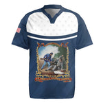Personalized 22nd United States Colored Troops Rugby Jersey E Pluribus Unum - African Pride