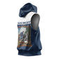 Personalized 22nd United States Colored Troops Sleeveless Hoodie E Pluribus Unum - African Pride