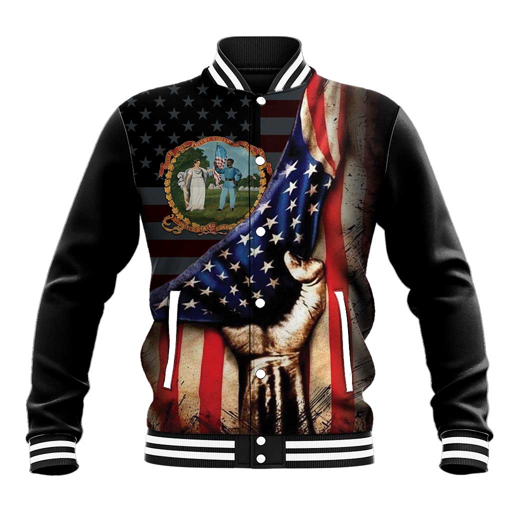 3rd United States Colored Troops Baseball Jacket Flag of Freedom - African Pride