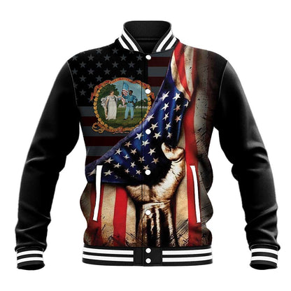 3rd United States Colored Troops Baseball Jacket Flag of Freedom - African Pride