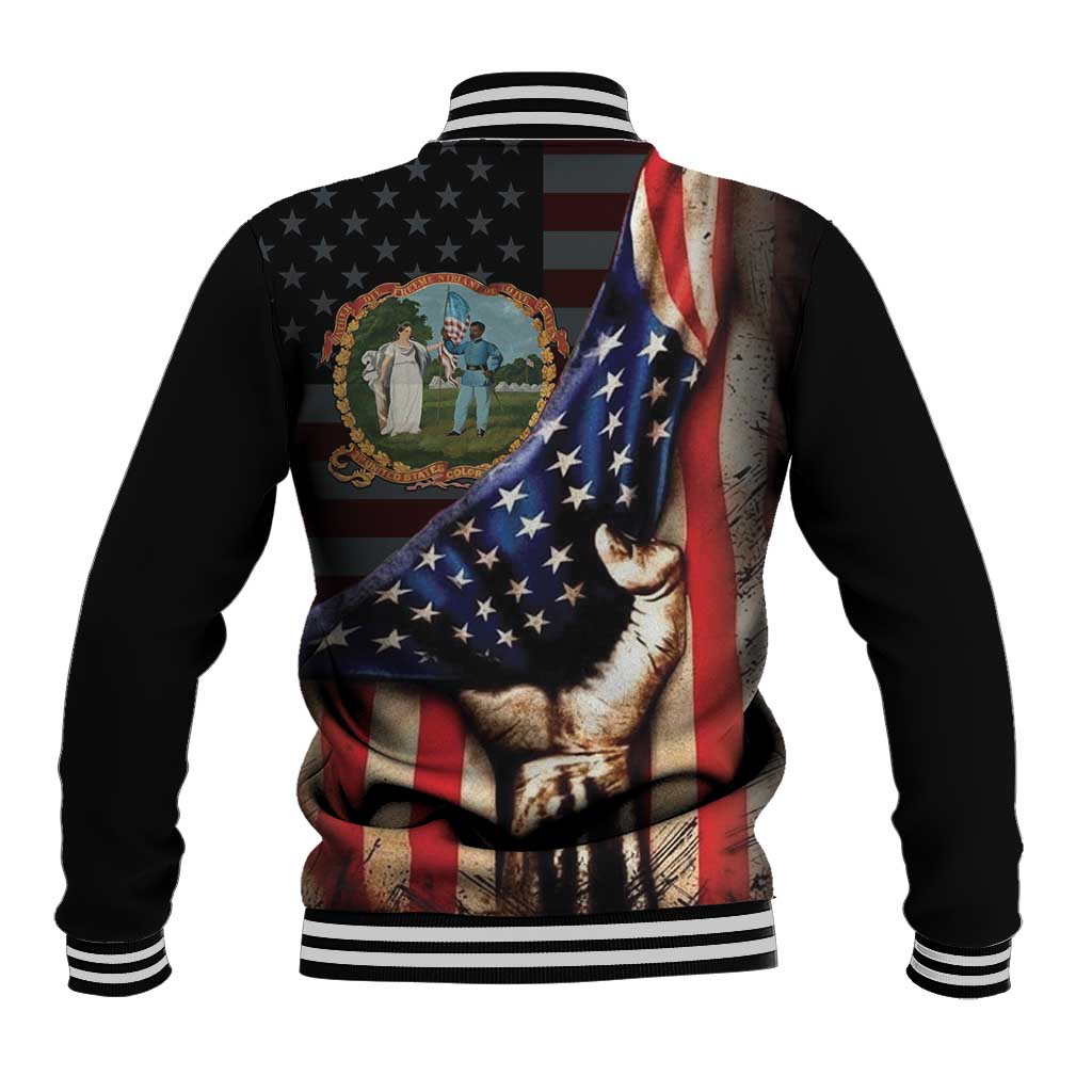 3rd United States Colored Troops Baseball Jacket Flag of Freedom - African Pride