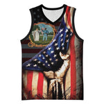 3rd United States Colored Troops Basketball Jersey Flag of Freedom - African Pride