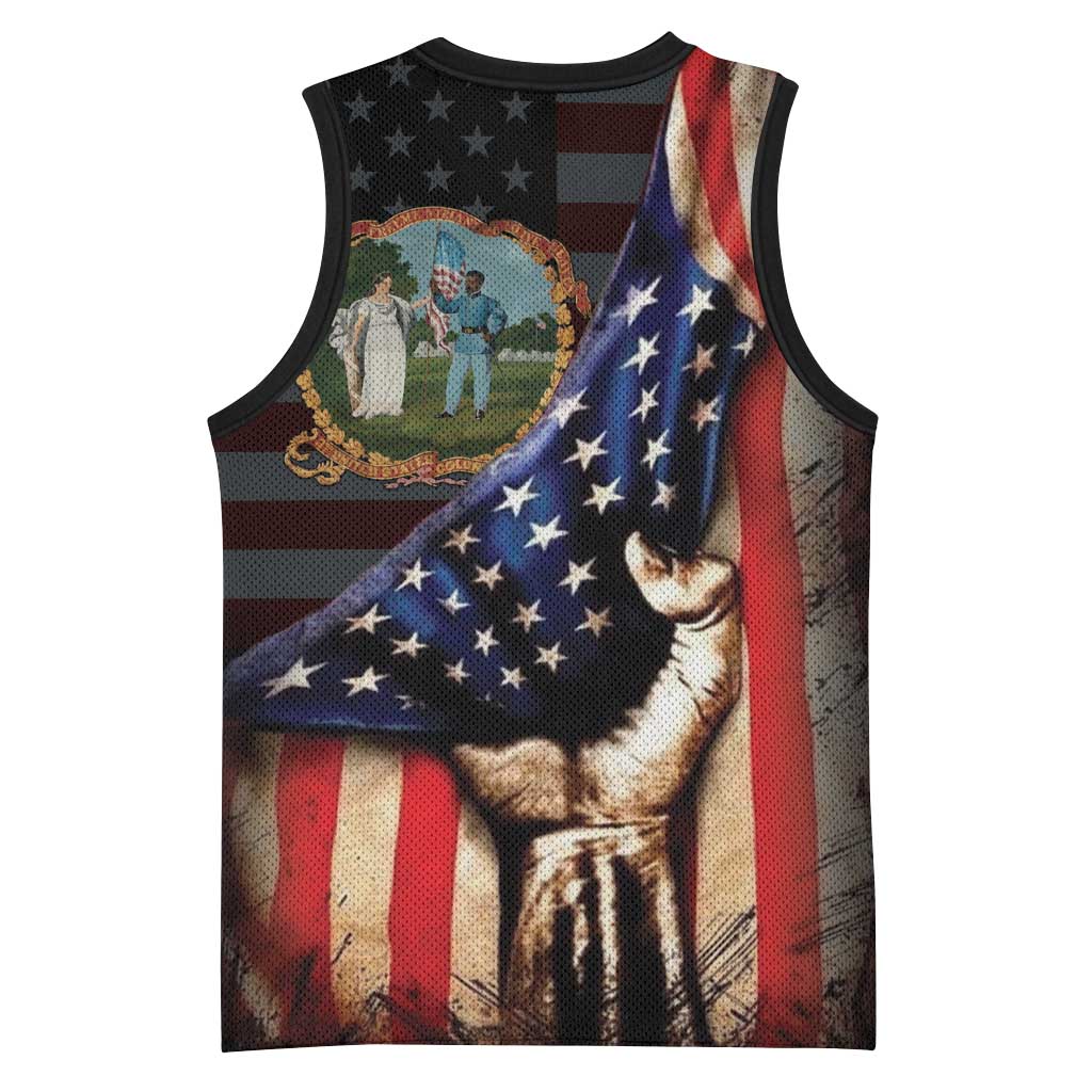 3rd United States Colored Troops Basketball Jersey Flag of Freedom - African Pride