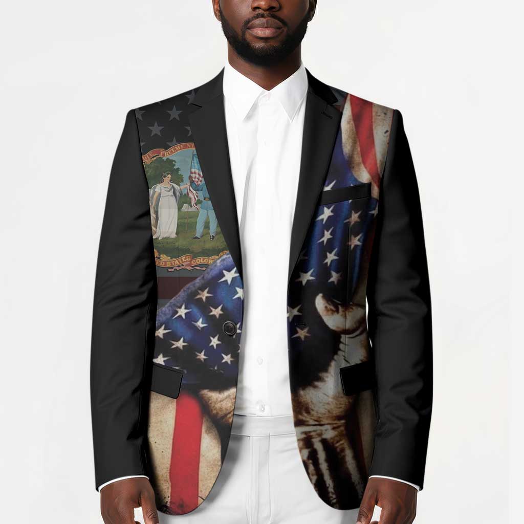 3rd United States Colored Troops Blazer Flag of Freedom - African Pride