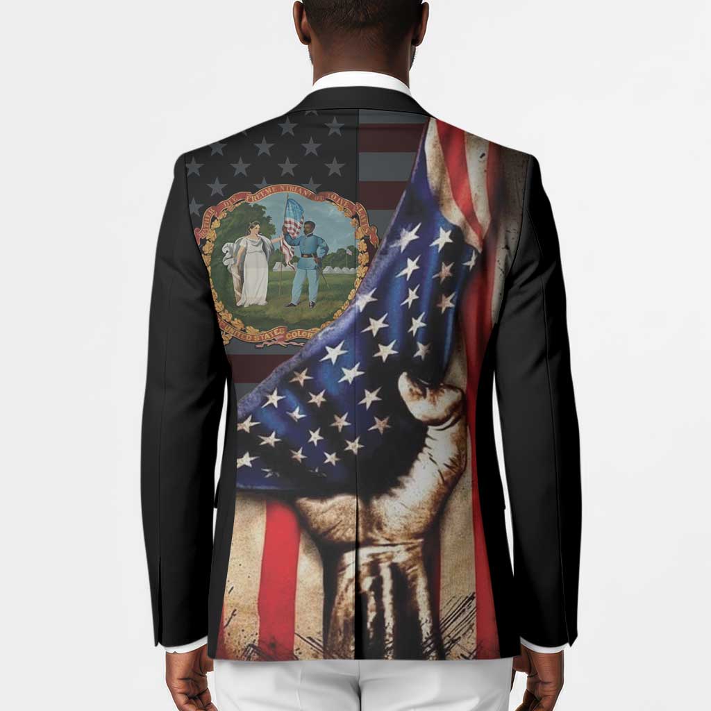 3rd United States Colored Troops Blazer Flag of Freedom - African Pride