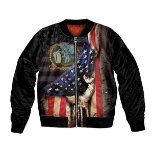 3rd United States Colored Troops Bomber Jacket Flag of Freedom - African Pride