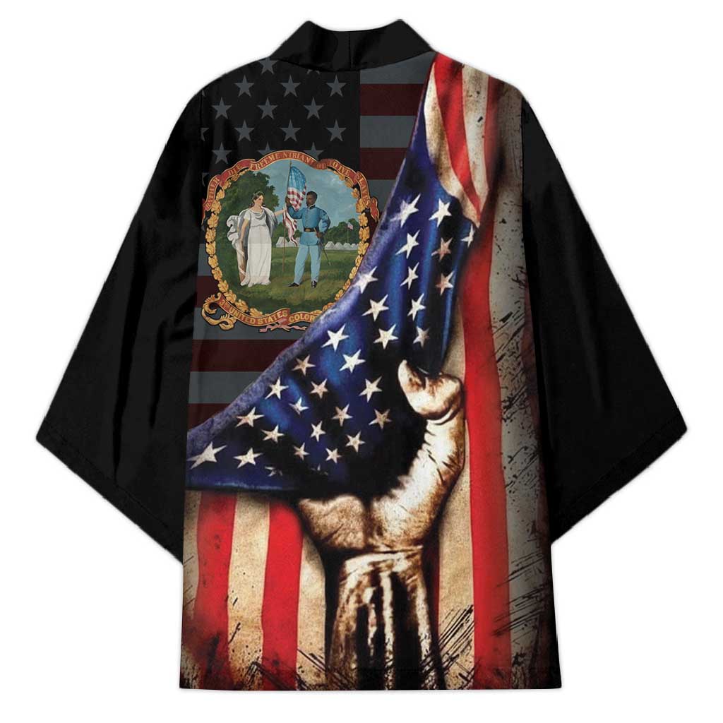 3rd United States Colored Troops Kimono Flag of Freedom - African Pride
