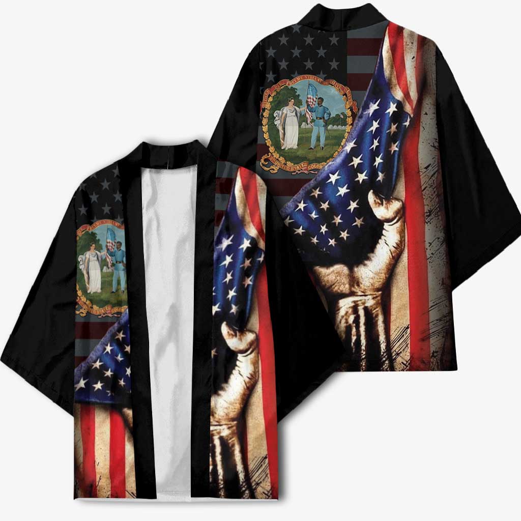 3rd United States Colored Troops Kimono Flag of Freedom - African Pride