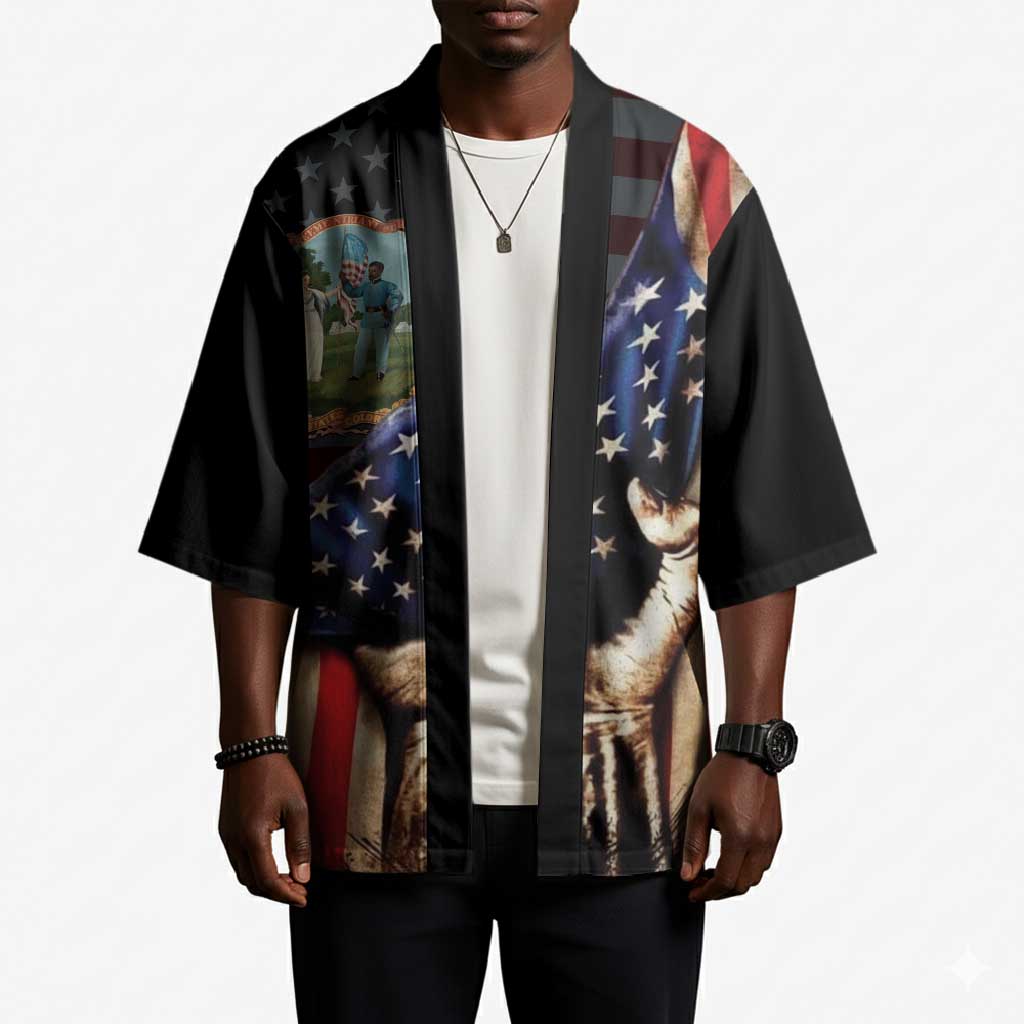 3rd United States Colored Troops Kimono Flag of Freedom - African Pride