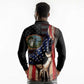 3rd United States Colored Troops Long Sleeve Polo Shirt Flag of Freedom - African Pride