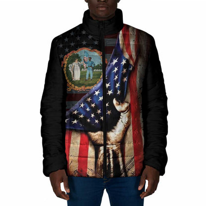 3rd United States Colored Troops Padded Jacket Flag of Freedom - African Pride