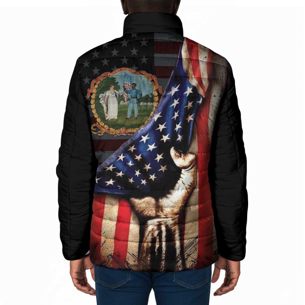 3rd United States Colored Troops Padded Jacket Flag of Freedom - African Pride
