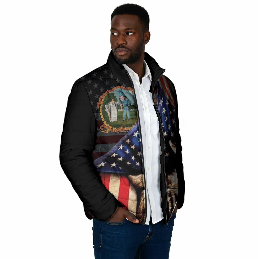 3rd United States Colored Troops Padded Jacket Flag of Freedom - African Pride