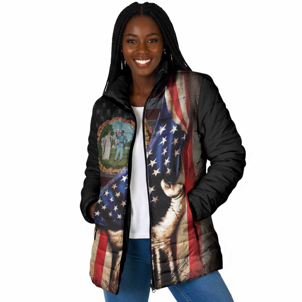 3rd United States Colored Troops Padded Jacket Flag of Freedom - African Pride