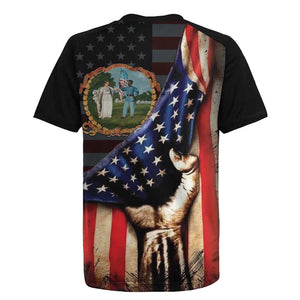 3rd United States Colored Troops Rugby Jersey Flag of Freedom - African Pride