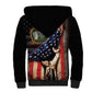 3rd United States Colored Troops Sherpa Hoodie Flag of Freedom - African Pride
