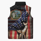 3rd United States Colored Troops Sleeveless Puffer Jacket Flag of Freedom - African Pride