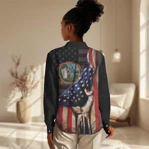 3rd United States Colored Troops Women Casual Shirt Flag of Freedom - African Pride