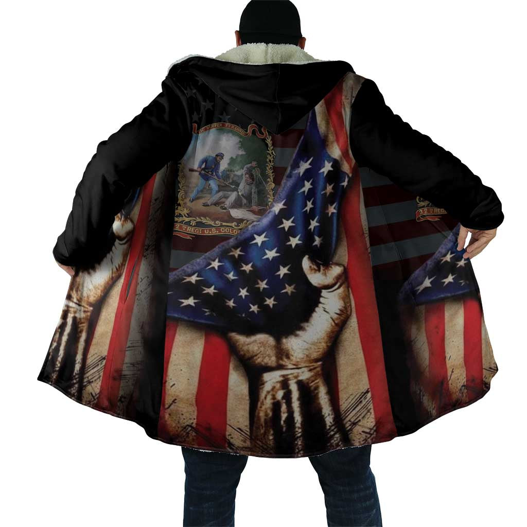 22nd United States Colored Troops Cloak Flag of Freedom - African Pride