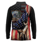 22nd United States Colored Troops Long Sleeve Polo Shirt Flag of Freedom - African Pride