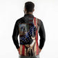 22nd United States Colored Troops Long Sleeve Polo Shirt Flag of Freedom - African Pride