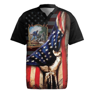 22nd United States Colored Troops Rugby Jersey Flag of Freedom - African Pride
