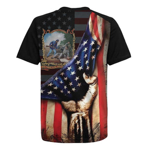 22nd United States Colored Troops Rugby Jersey Flag of Freedom - African Pride
