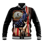 24th Regiment USCT Baseball Jacket Flag of Freedom - African Pride