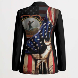 24th Regiment USCT Blazer Flag of Freedom - African Pride