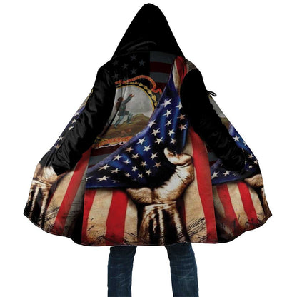 24th Regiment USCT Cloak Flag of Freedom - African Pride