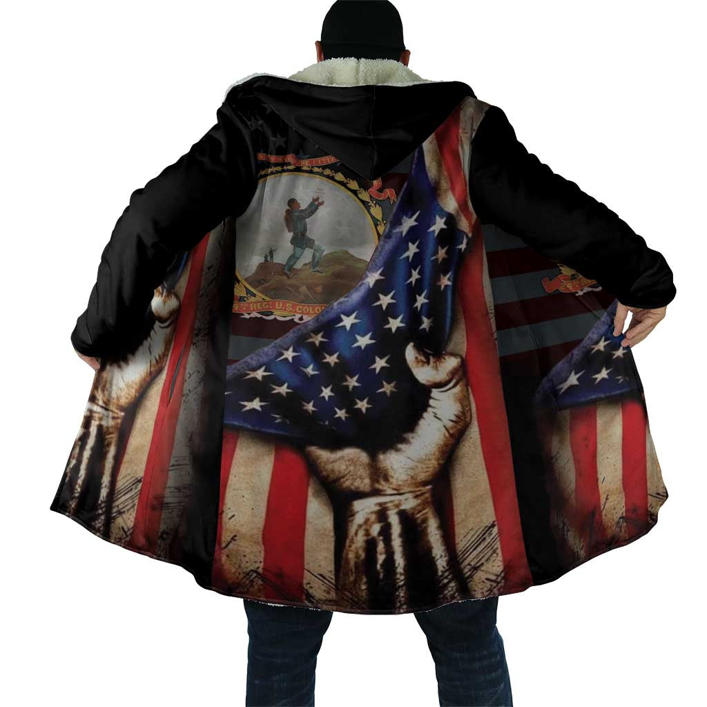 24th Regiment USCT Cloak Flag of Freedom - African Pride