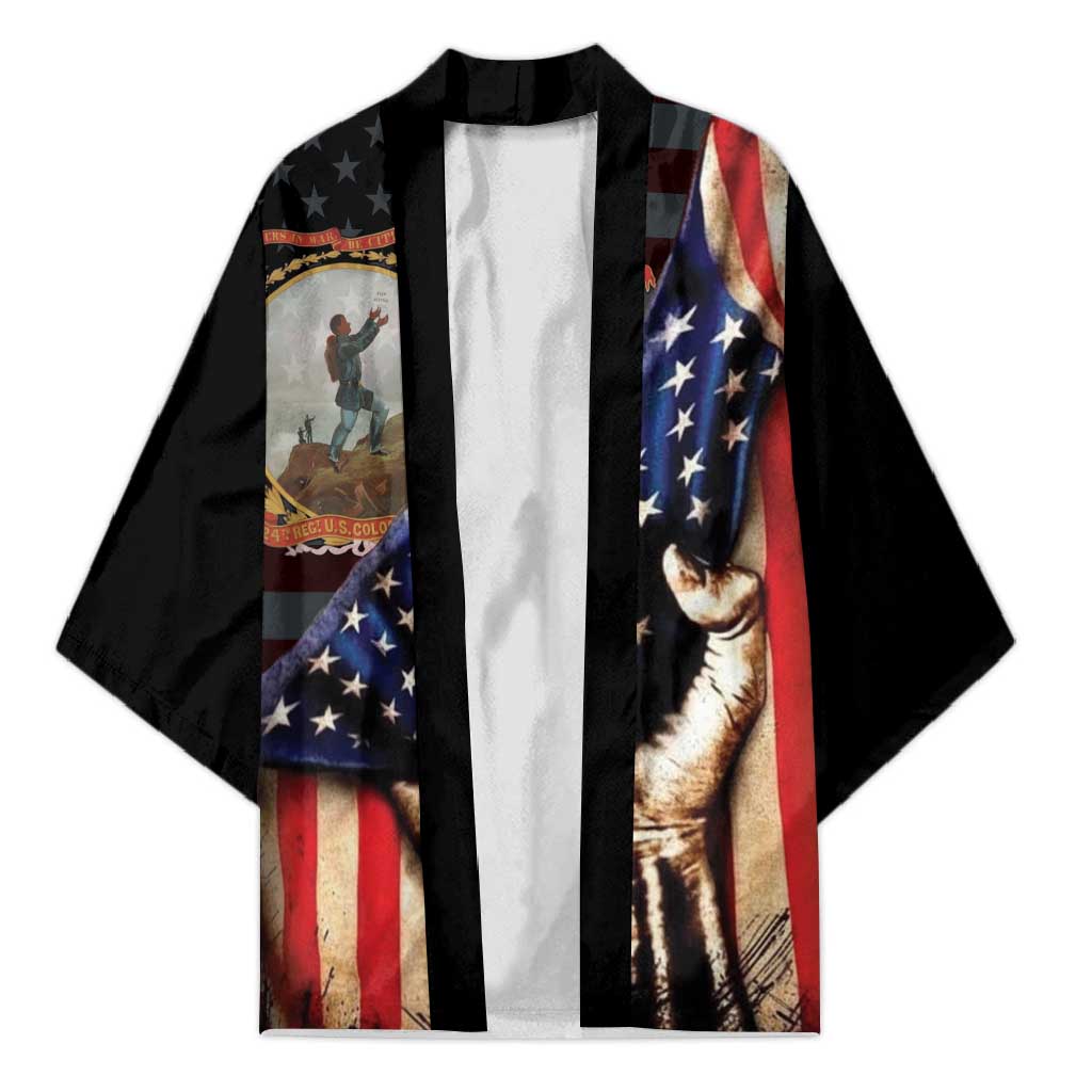 24th Regiment USCT Kimono Flag of Freedom - African Pride
