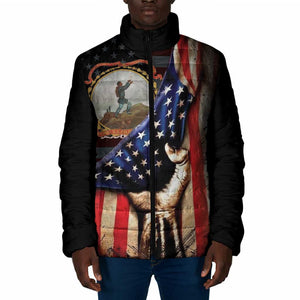 24th Regiment USCT Padded Jacket Flag of Freedom - African Pride