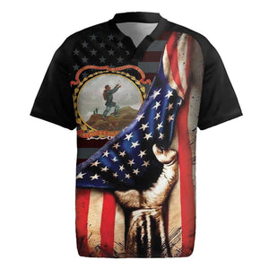 24th Regiment USCT Rugby Jersey Flag of Freedom - African Pride
