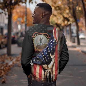 24th Regiment USCT Sweatshirt Flag of Freedom - African Pride