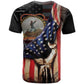 24th Regiment USCT T shirt Flag of Freedom - African Pride