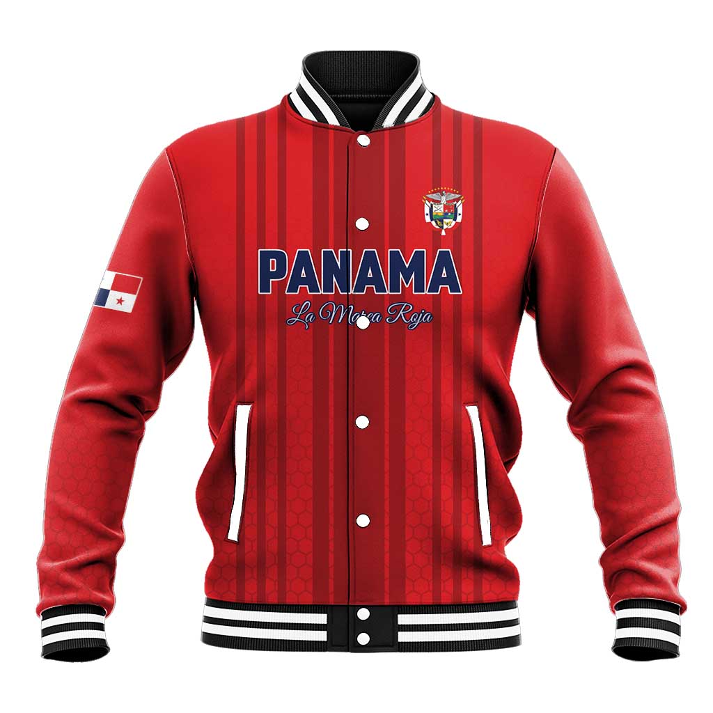 Custom Panama Football 2026 Baseball Jacket La Marea Roja Rising