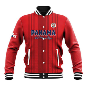 Custom Panama Football 2026 Baseball Jacket La Marea Roja Rising