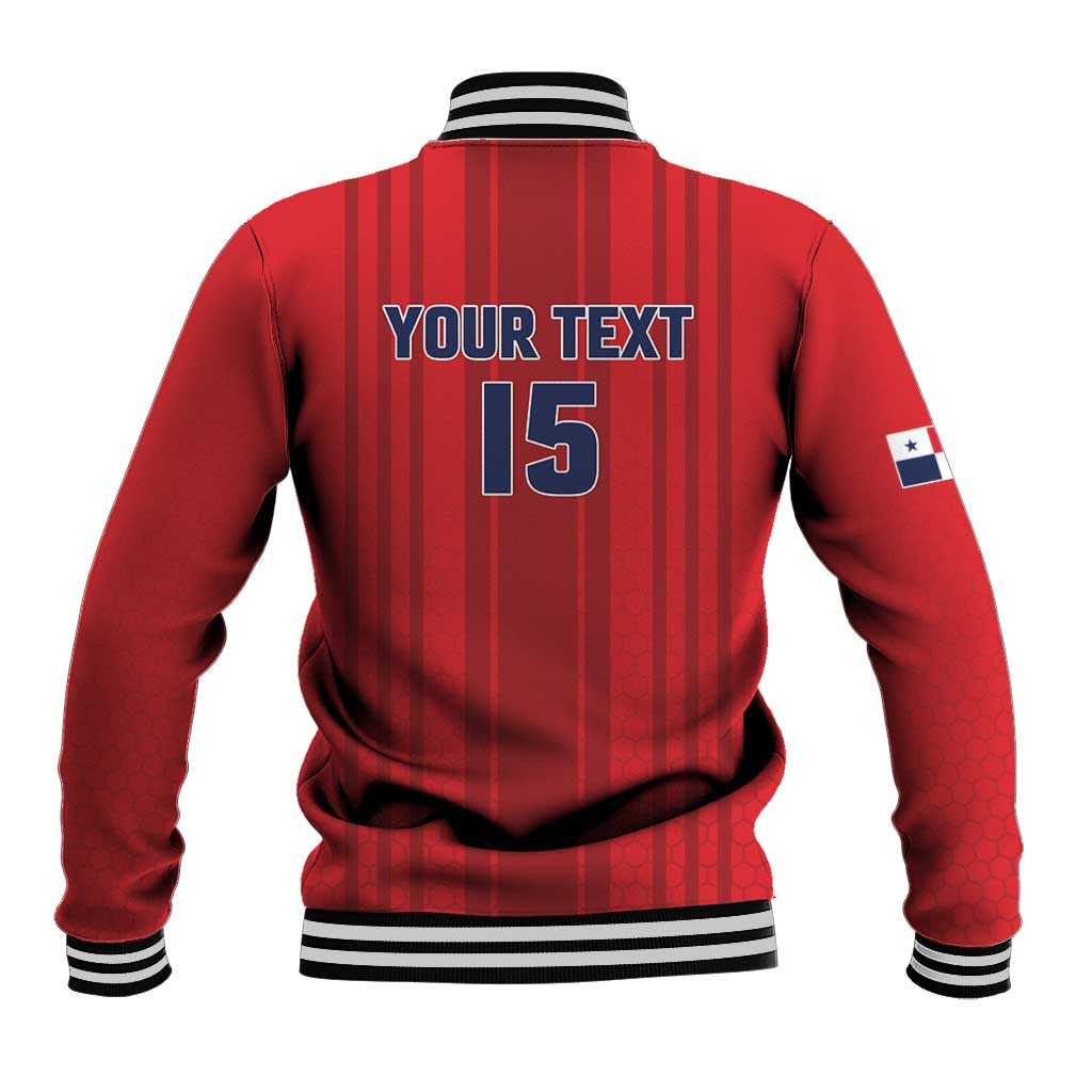 Custom Panama Football 2026 Baseball Jacket La Marea Roja Rising
