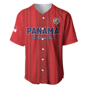 Custom Panama Football 2026 Baseball Jersey La Marea Roja Rising