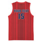 Custom Panama Football 2026 Basketball Jersey La Marea Roja Rising