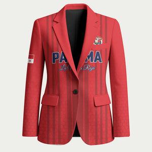 Custom Panama Football 2026 Blazer La Marea Roja Rising