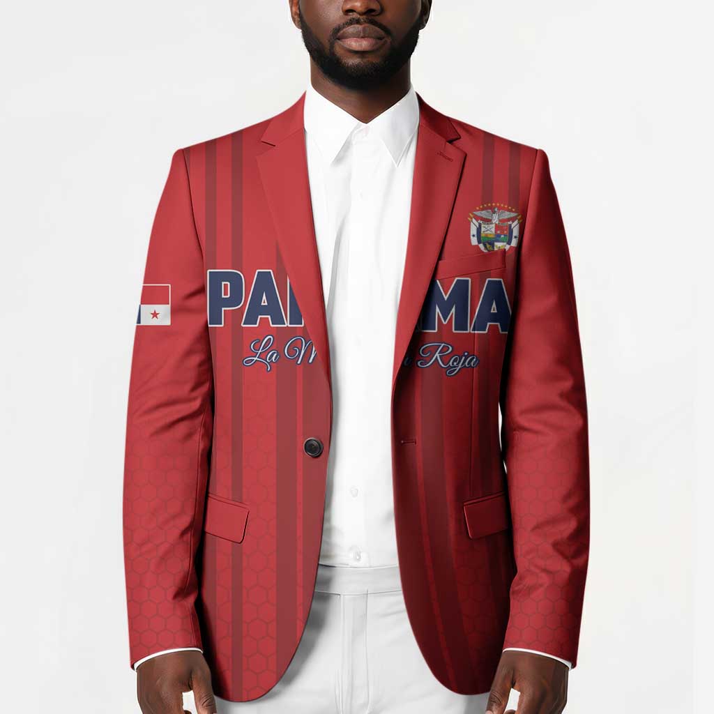 Custom Panama Football 2026 Blazer La Marea Roja Rising