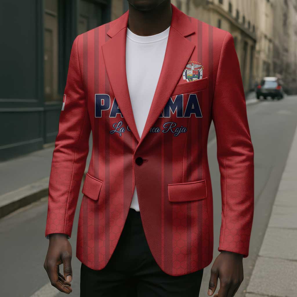 Custom Panama Football 2026 Blazer La Marea Roja Rising