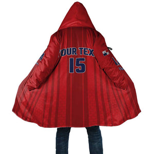 Custom Panama Football 2026 Cloak La Marea Roja Rising