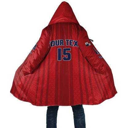 Custom Panama Football 2026 Cloak La Marea Roja Rising