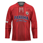 Custom Panama Football 2026 Hockey Jersey La Marea Roja Rising