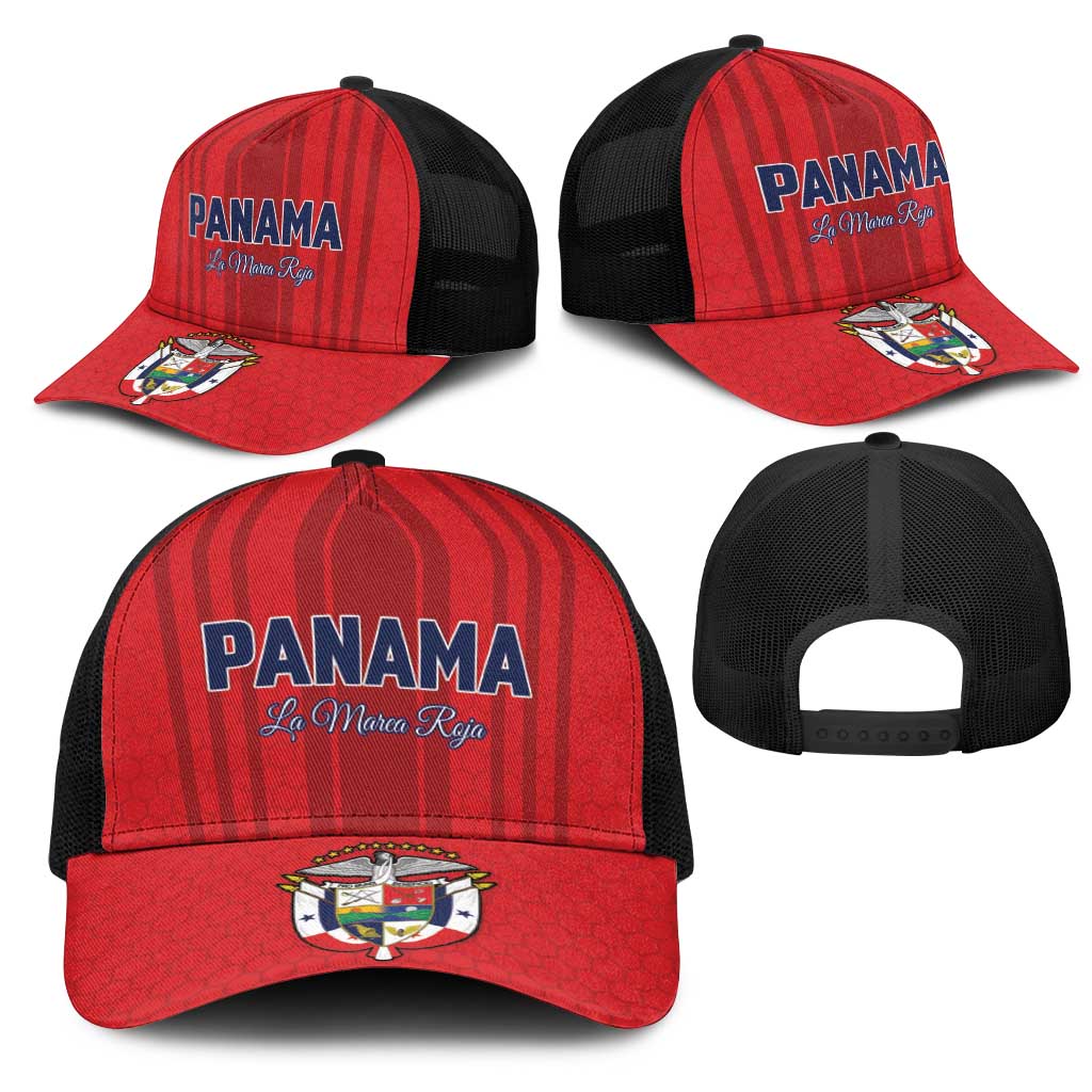 Panama Football 2026 Mesh Trucker Cap La Marea Roja Rising